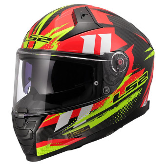 Integral LS2 Vector II C Tantic Rojo H-Vis Amarillo FF811
