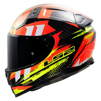 LS2 Vector II C Tantic Rojo H-Vis Amarillo FF811