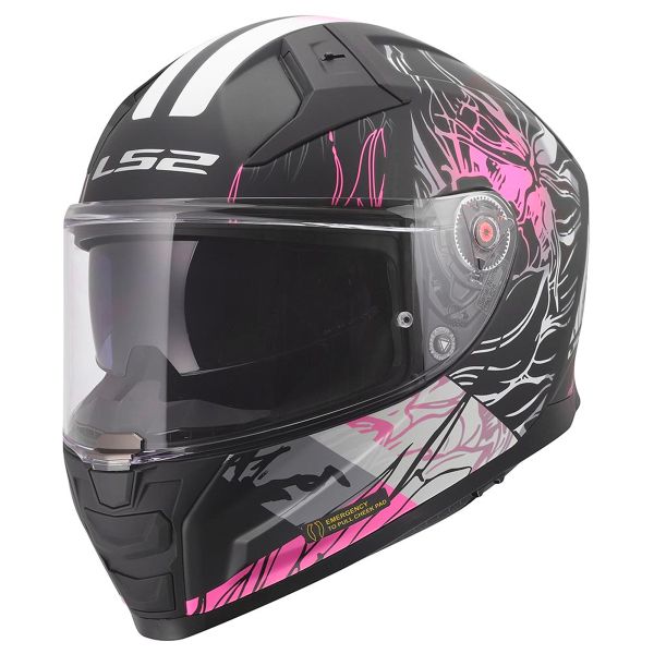 Integral LS2 Vector II Darflo Black Pink FF811