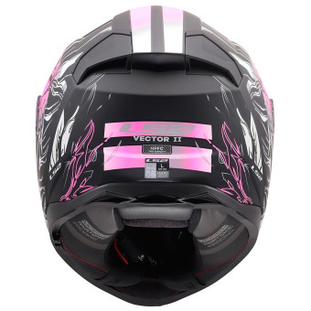 LS2 Vector II Darflo Black Pink FF811