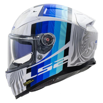 Integral LS2 Vector II Freedom Blanco Plata FF811