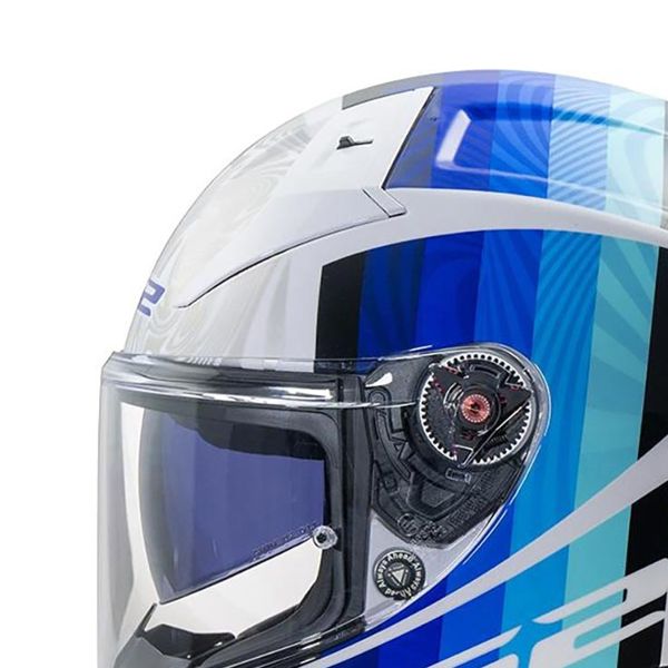 LS2 Vector II Freedom Blanco Plata FF811