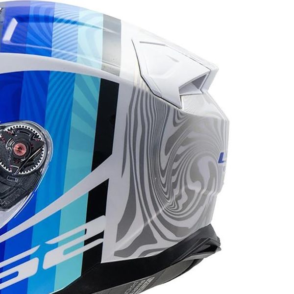 LS2 Vector II Freedom Blanco Plata FF811