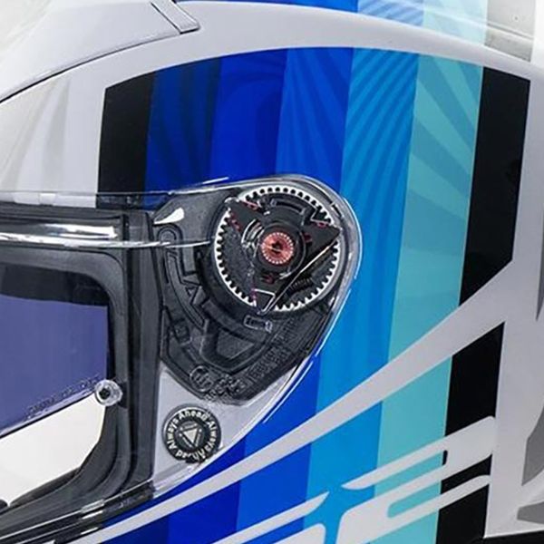 LS2 Vector II Freedom Blanco Plata FF811