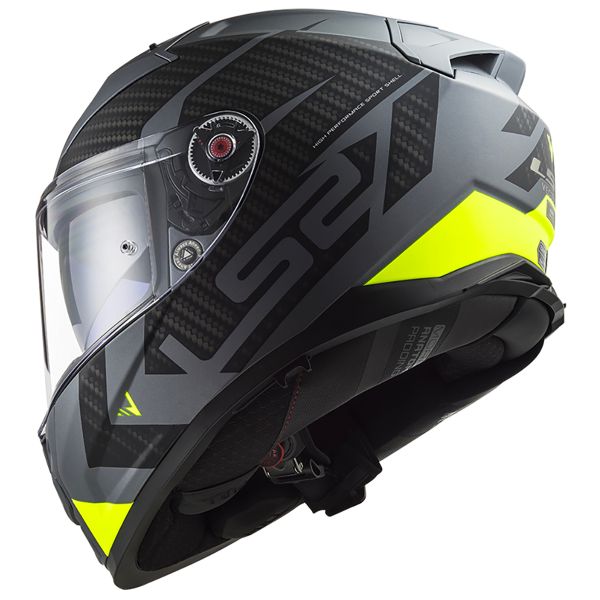 LS2 Vector II Splitter Titanium H-V FF811 + Kit Bluetooth 4X Cardo