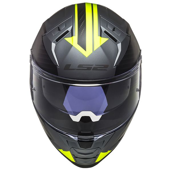 LS2 Vector II Splitter Titanium H-V FF811 + Kit Bluetooth 4X Cardo