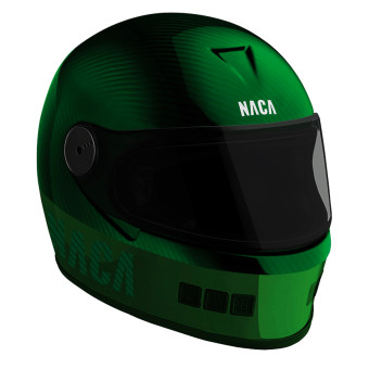 Casque Integral Naca Le Castellet Green Carbon Casque Integral Naca Le Castellet Green Carbon