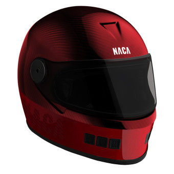Casque Integral Naca Le Castellet Red Carbon Casque Integral Naca Le Castellet Red Carbon
