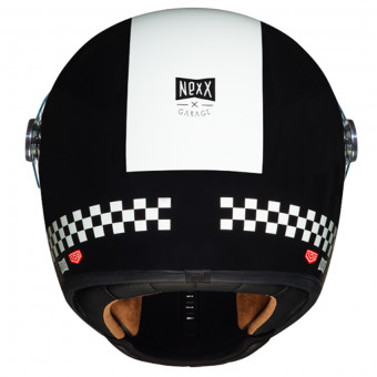 Nexx X.G100 R Finish Line Black White