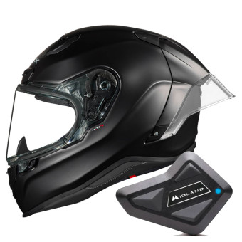 Integral Nexx X.R3R Black Mat + Kit Bluetooth BT Mini