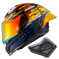 Pack X.R3R Glitch Racer Orange Blue + Kit Bluetooth BT Mini