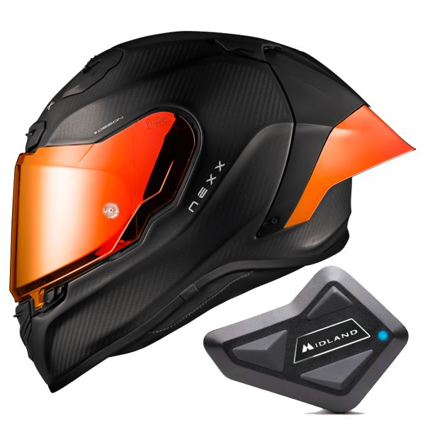 Integral Nexx X.R3R Zero Pro 2 Carbon Red Matt + Kit Bluetooth BT Mini Integral Nexx X.R3R Zero Pro 2 Carbon Red Matt + Kit Bluetooth BT Mini