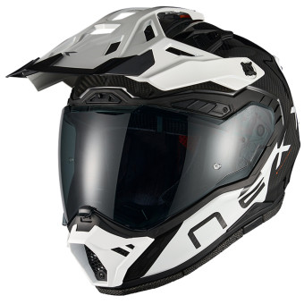 Casque Integral Nexx X.Rally Gravix Carbon White