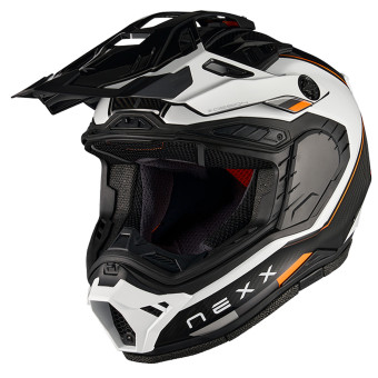 Nexx X.Rally Raid White Orange