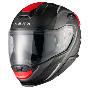 Casque Integral Nexx X.TR Rush Black Red Mat