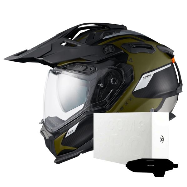 Integral Nexx X.WED3 Keyo Green Silver Matt + X.COM 3 Pro