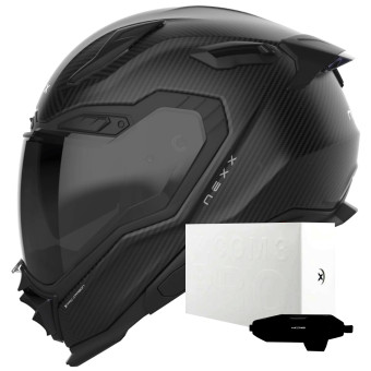 Casque Integral Nexx X.WST3 Zero Pro Carbon Matt + X.COM 3 Pro Casque Integral Nexx X.WST3 Zero Pro Carbon Matt + X.COM 3 Pro