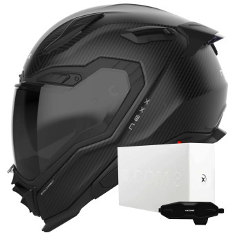 Casque Integral Nexx X.WST3 Zero Pro Carbon Matt + X.COM 3 Casque Integral Nexx X.WST3 Zero Pro Carbon Matt + X.COM 3