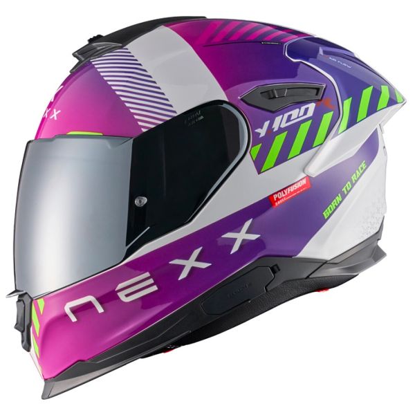 Integral Nexx Y.100R Fade Purple White Integral Nexx Y.100R Fade Purple White
