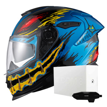Integral Nexx Y.100R Night Rider Sky Blue + X.COM 3