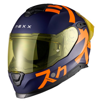 Casque Integral Nexx Y.100R Nippon Indigo Blue Mat