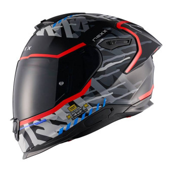 Integral Nexx Y.100R Urbangram Black Red Mat