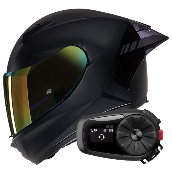 Integral Nolan N60-6 Sport Irido 334 + Kit Bluetooth 5S Solo