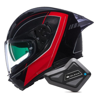 Integral Nolan N60-6 Sport Mesmerico 342 + Kit Bluetooth BT Mini