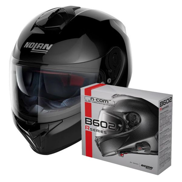 Integral Nolan N80-8 Classic N-Com Black 3 + Kit Bluetooth B602R