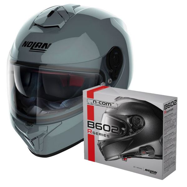 Integral Nolan N80-8 Classic N-Com Slate Grey 8 + Kit Bluetooth B602R