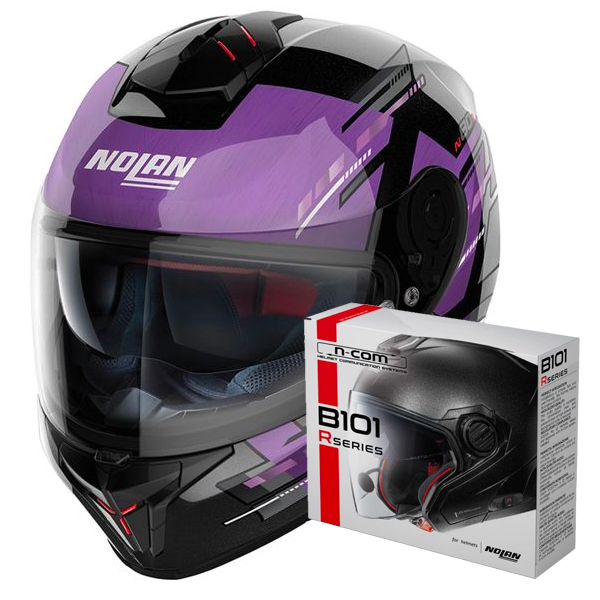 Integral Nolan N80-8 Meteor N-Com 70 + Kit Bluetooth B101R