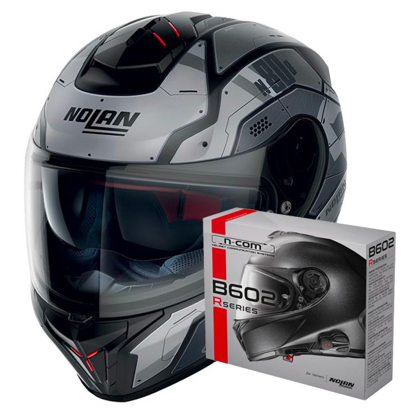 Integral Nolan N80-8 Starscream N-Com 32 + Kit Bluetooth B602R