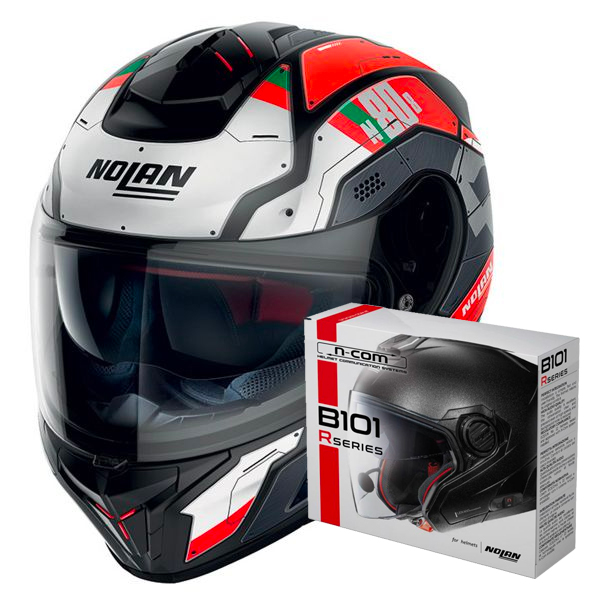 Integral Nolan N80-8 Starscream N-Com 35 + Kit Bluetooth B101R