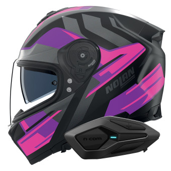 Integral Nolan N80-8 Trittico 358 + Kit Bluetooth N-Com Bluetooth+