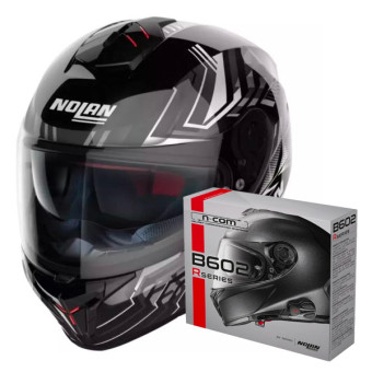 Integral Nolan N80-8 Turbolence N-Com 77 + Kit Bluetooth B602R