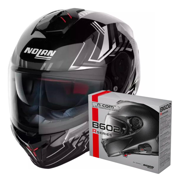 Integral Nolan N80-8 Turbolence N-Com 77 + Kit Bluetooth B602R