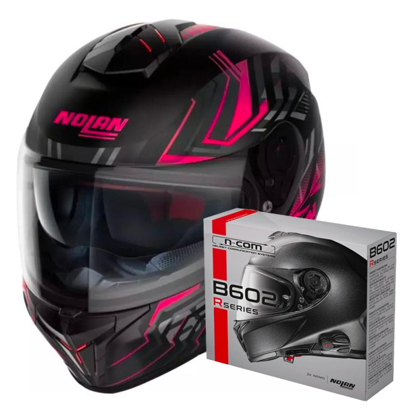 Integral Nolan N80-8 Turbolence N-Com 79 + Kit Bluetooth B602R