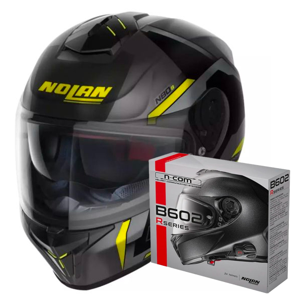 Integral Nolan N80-8 Wanted N-Com 72 + Kit Bluetooth B602R