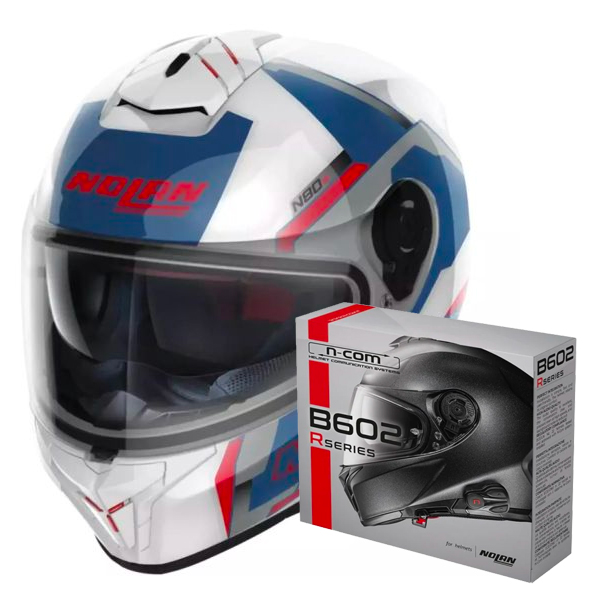 Integral Nolan N80-8 Wanted N-Com 75 + Kit Bluetooth B602R