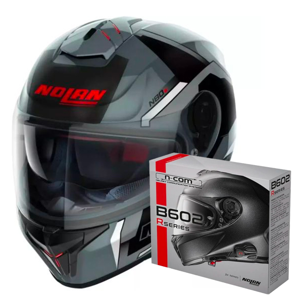 Integral Nolan N80-8 Wanted N-Com 76 + Kit Bluetooth B602R