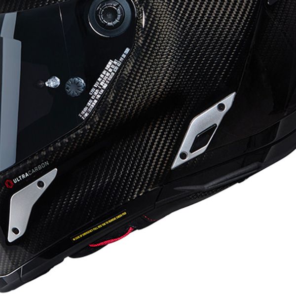 Nolan X-804 RS Ultra Carbono Argento 332