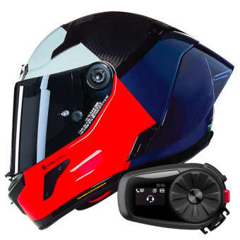 Integral Nolan X-804 RS Ultra Carbon Blocco 348 + Kit Bluetooth 5S Solo