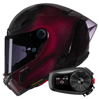 Integral Nolan X-804 RS Ultra Carbon Liquido 326 + Kit Bluetooth 5S Solo