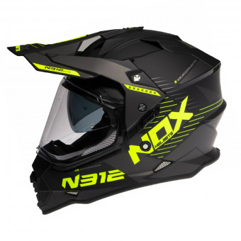 Integral NOX N312 Extend Matt Black Yellow Fluo