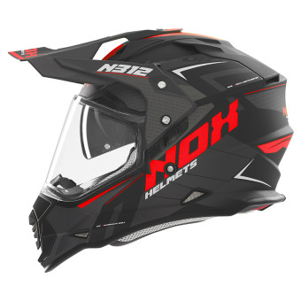 Integral NOX N312 Vapor Matt Black Red