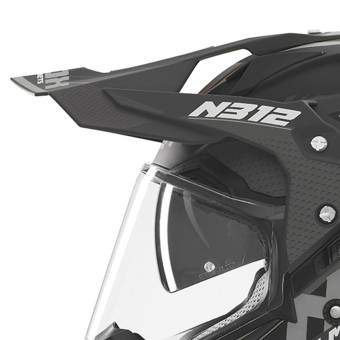 NOX N312 Vapor Matt Black Titanium