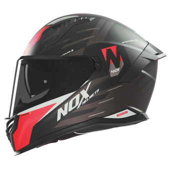 Integral NOX N401 Crower Matt Black Red