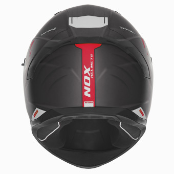 NOX N401 Crower Matt Black Red