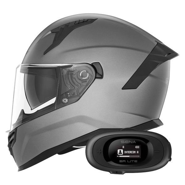 Integral NOX N401 Matt Titanium + Kit bluetooth 5R Lite