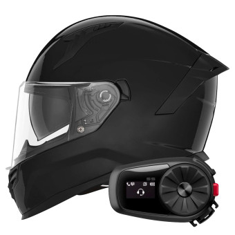 Integral NOX N401 Shiny Black + Kit Bluetooth 5S Solo
